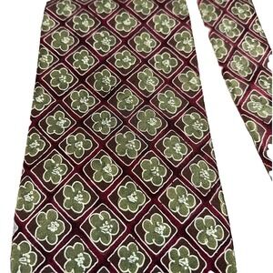 100% Silk Lands End Men's Tie